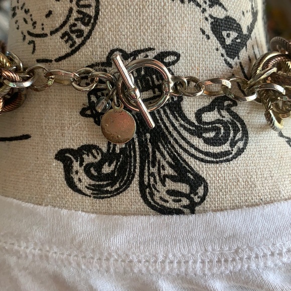 Dana Buchman Mixed Metal Chain Necklace - Picture 3 of 7